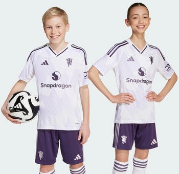 Adidas Manchester United Ausw&auml;rtstrikot Kinder 2025/2026