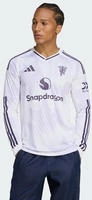 adidas Manchester United langarm Ausw&auml;rtstrikot 2025/26 Herren JP3025 - white M