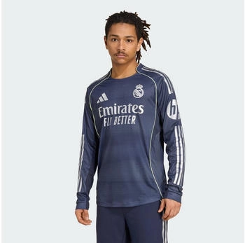 Adidas Real Madrid Ausw&auml;rtstrikot Authentic langarm 2025/2026