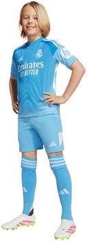 Adidas Real Madrid 25/26 Home Goalkeeper Youth Kit Kids