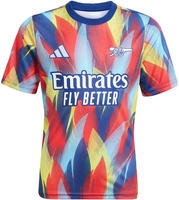 adidas FC Arsenal Aufw&auml;rmshirt 2025/26 Kinder JJ1799 - victory blue/pure ruby/bright
