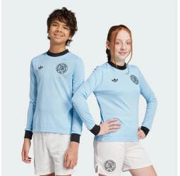 Adidas DFB 125 Jahre Jubil&auml;umstrikot langarm hellblau Kinder 2025