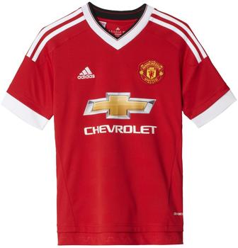 adidas Manchester United Kinder Heim Trikot 2015/2016 real red/white/black Gr. 176