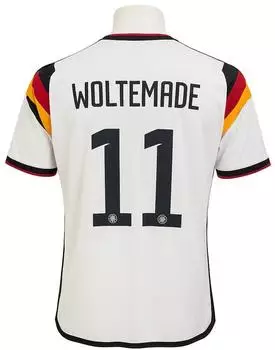 Adidas Deutschland Heimtrikot + Woltemade Nr. 11 Kinder 2026