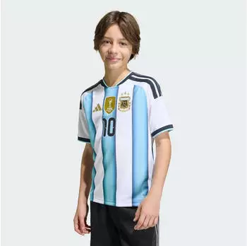 Adidas Argentinien Heimtrikot + Messi Nr. 10 Kinder 2026