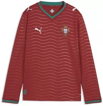 Puma Portugal Heimtrikot langarm Kinder 2026