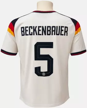 Adidas Deutschland Heimtrikot + Beckenbauer Nr. 5 2026