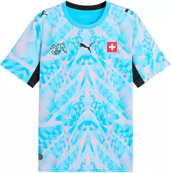 Puma Schweiz Torwarttrikot blau 2026
