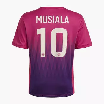 Adidas Deutschland Ausw&auml;rtstrikot + Musiala Nr. 10 Kinder 2024