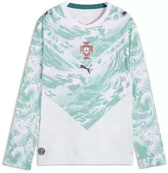Puma Portugal Ausw&auml;rtstrikot langarm Kinder 2026