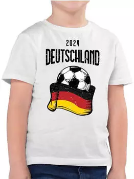 Shirtracer Germany Football Fan T-Shirt - weiß