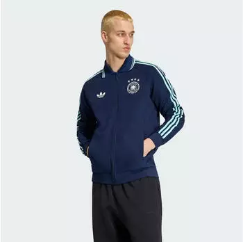 Adidas Deutschland Anthem Ausw&auml;rtsjacke collegiate navy (JZ9336)