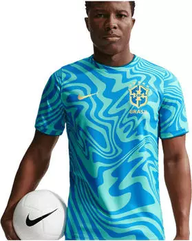 Nike CBF Brazil Prematch T-Shirt WM 2026 (IH1662) gr&uuml;n