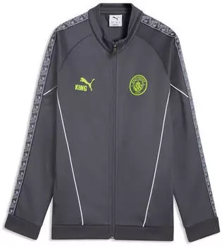 Puma Manchester City Pre-Match King Anthem Jacke galactic gray/pro grün