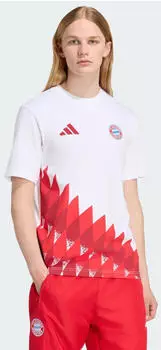 Adidas FC Bayern M&uuml;nchen Anthem Graphic T-Shirt 2026/27 (KG2584) white/team victory red