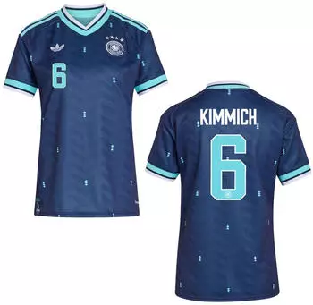 Adidas Deutschland Ausw&auml;rtstrikot + Kimmich Nr. 6 Damen 2026