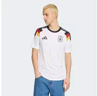adidas Deutschland Heimtrikot Fan WM 2026 Wei&szlig;/Schwarz/Rot Herren