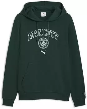 Puma FtblCulture Hoodie grün terrain sea glass blau