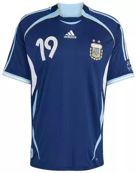 Adidas Argentina Messi Jersey 2006 away