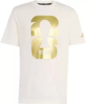 Adidas FIFA World Cup 2026 Official Emblem T-Shirt (KB3703) core white