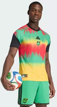 Adidas x Bob Marley Jamaica 2026 Pre-Match Home Shirt