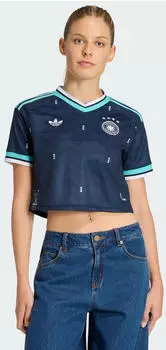 Adidas Deutschland Ausw&auml;rtstrikot Damen Cropped 2026
