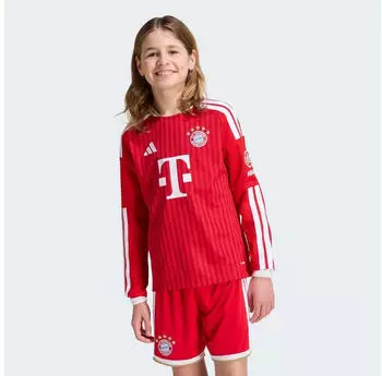 Adidas FC Bayern M&uuml;nchen Heimtrikot langarm Kinder 2026/2027