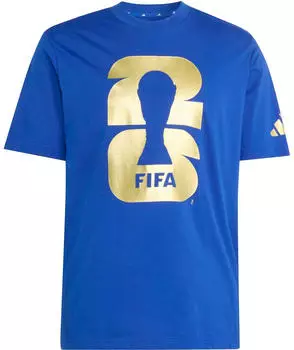 Adidas FIFA World Cup 2026 Official Emblem T-Shirt (KB3705) team royal blue