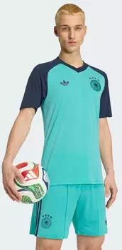 Adidas Deutschland Pre-Match Trikot flash aqua 2026