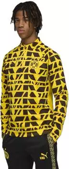 Puma Borussia Dortmund Warm-Up Top T-Shirt (781687) faster yellow black