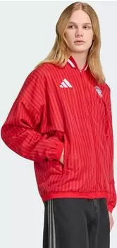 Adidas FC Bayern München Stadium Trainingsjacke (KG2247) better scarlet / team victory red