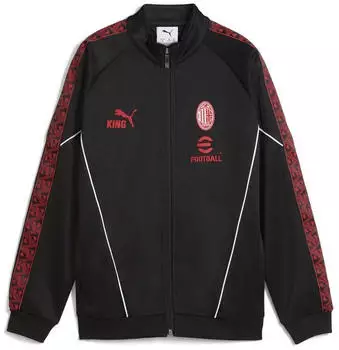 Puma AC Milan KING Anthem Sweat Jacket (782994) puma black/for all time red