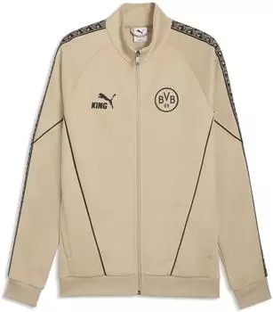 Puma KING Anthem Jacke alabaster-puma/schwarz