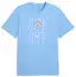 Puma Manchester City ftblCulture T-Shirt Normale Passform (786279) team light blue/blue guppy
