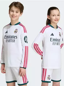 Adidas Real Madrid Heimtrikot langarm Kinder 2026/2027