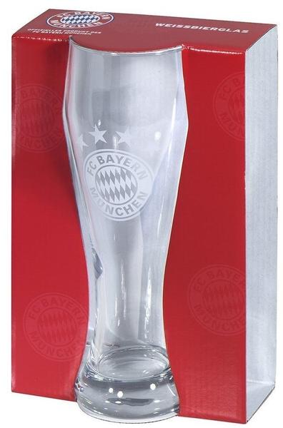 keine Angabe FC Bayern Weißbierglas Logo