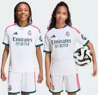 adidas Real Madrid Trikot Home 26/27 Kinder - wei&szlig; - 128