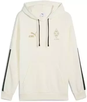 Puma Borussia M&ouml;nchengladbach KING Hoodie (781497) warm wei&szlig; gold