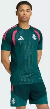 Adidas Real Madrid Trainingstrikot (KB6339) dunkelgr&uuml;n