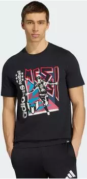 Adidas Messi Fun Grafik T-Shirt black