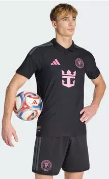 Adidas Inter Miami CF Ausw&auml;rtstrikot Authentic + Messi Nr.10 2026/2027