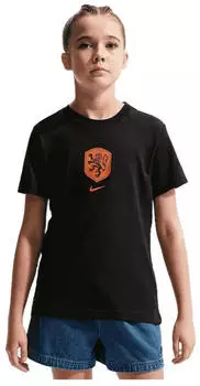Nike Netherlands Fu&szlig;ball T-Shirt Kinder (IH2264) schwarz