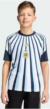 Adidas Argentinien Pre-Match Shirt Kinder white/blue Trikot 2026