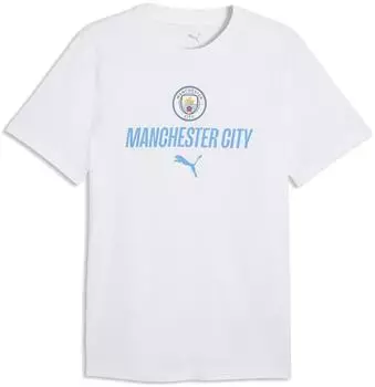 Puma Manchester City ftblCulture T-Shirt Herren Accessoires Wei&szlig; (786279_38)