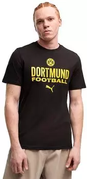 Puma Borussia Dortmund ftblCulture T-Shirt Herren Accessoires Schwarz (786350_07)