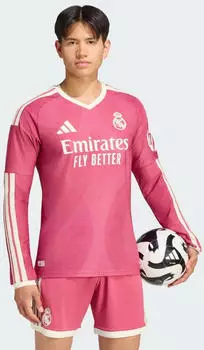 Adidas Real Madrid Ausweichtrikot langarm Authentic 2026/2027