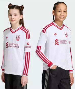 Adidas FC Liverpool Ausw&auml;rtstrikot langarm Kinder 2026/2027