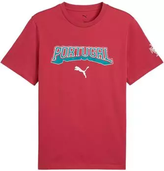 Puma Portugal ftblCulture T-Shirt Herren Accessoires Rot (784819_27)
