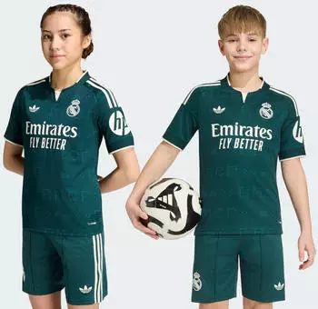 Adidas Real Madrid Ausw&auml;rtstrikot Kinder 2026/2027