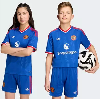 Adidas Manchester United Ausw&auml;rtstrikot Kinder 2026/2027